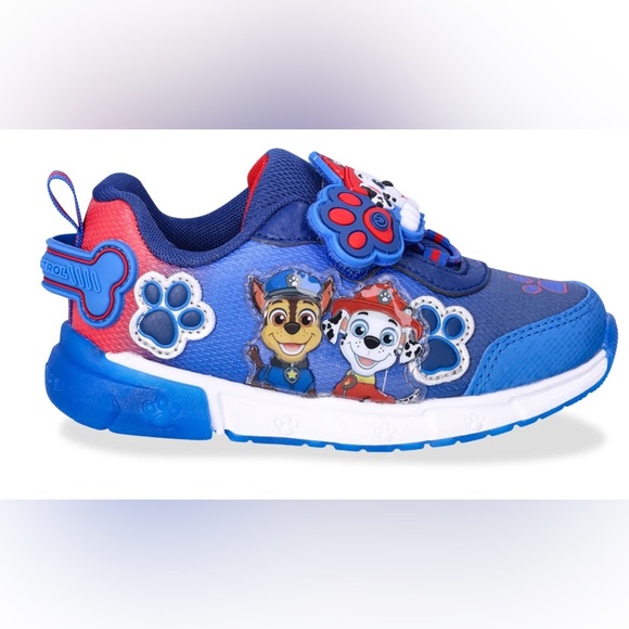 Paw Patrol Toddler Kids Light-Up Athletic Sneakers with On/Off Switch